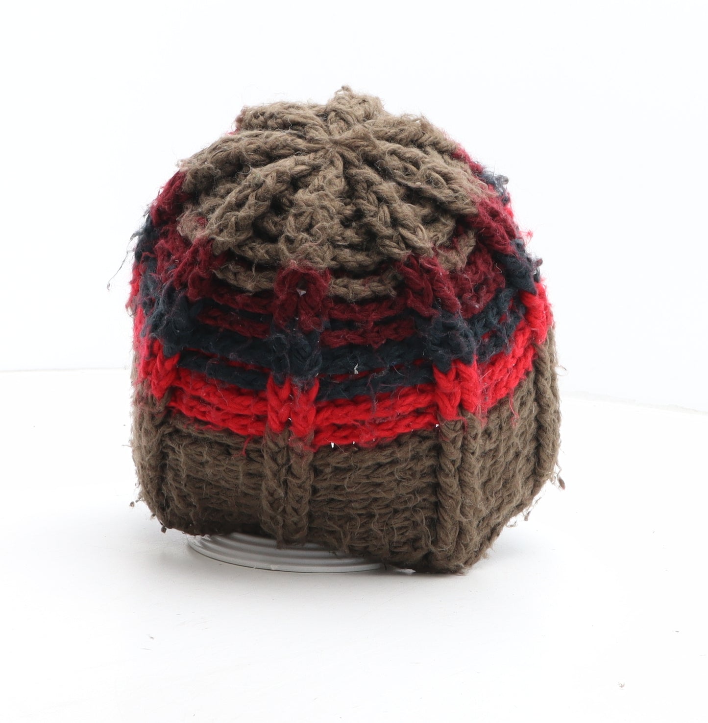 Barts Mens Brown Acrylic Beanie One Size