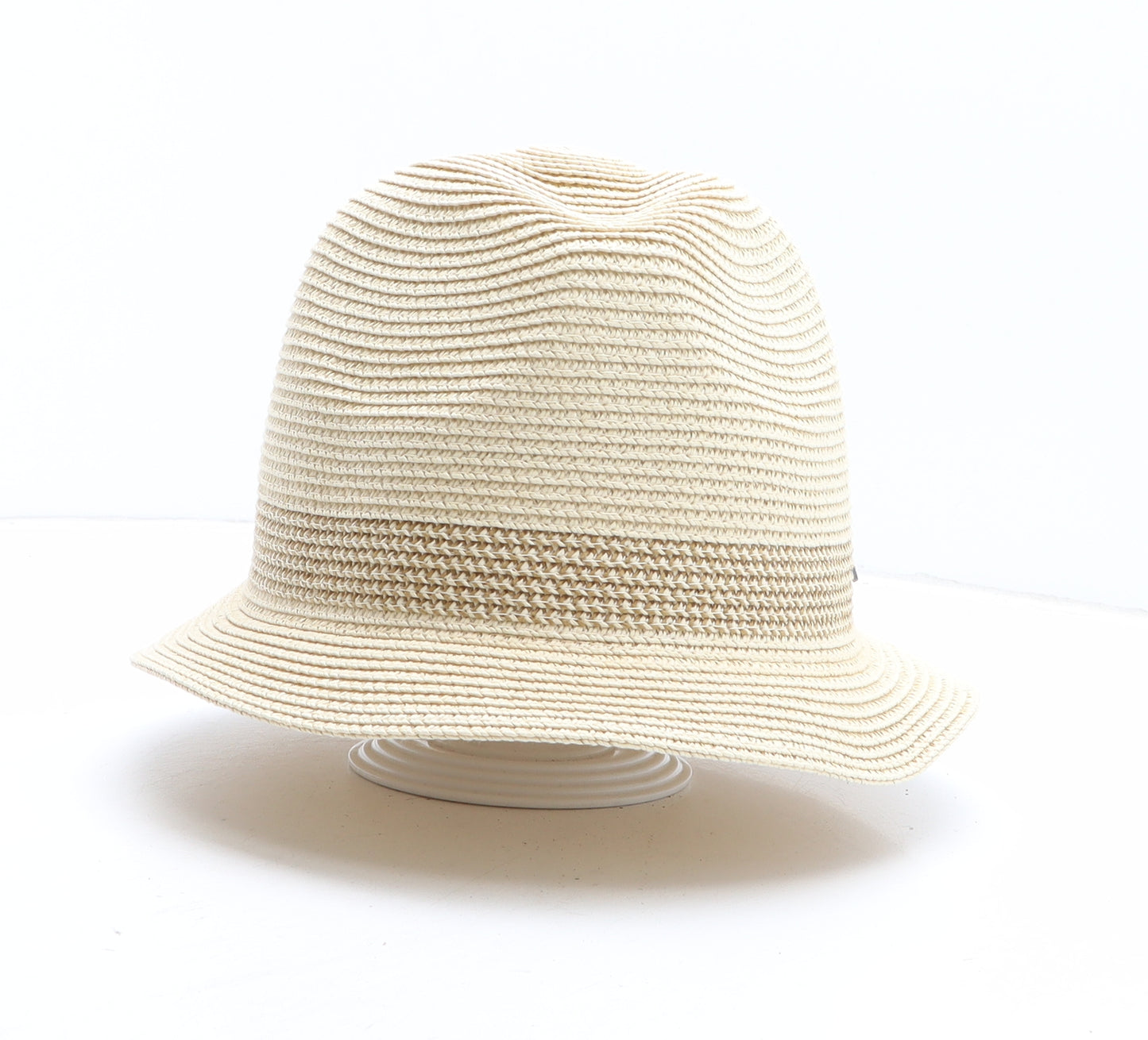 Fancet Womens Beige Paper Sun Hat One Size