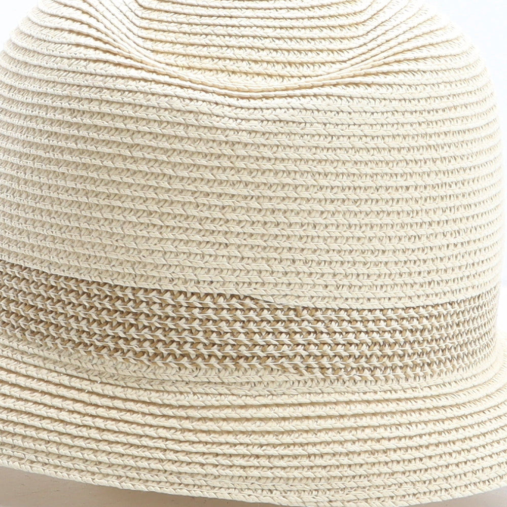 Fancet Womens Beige Paper Sun Hat One Size
