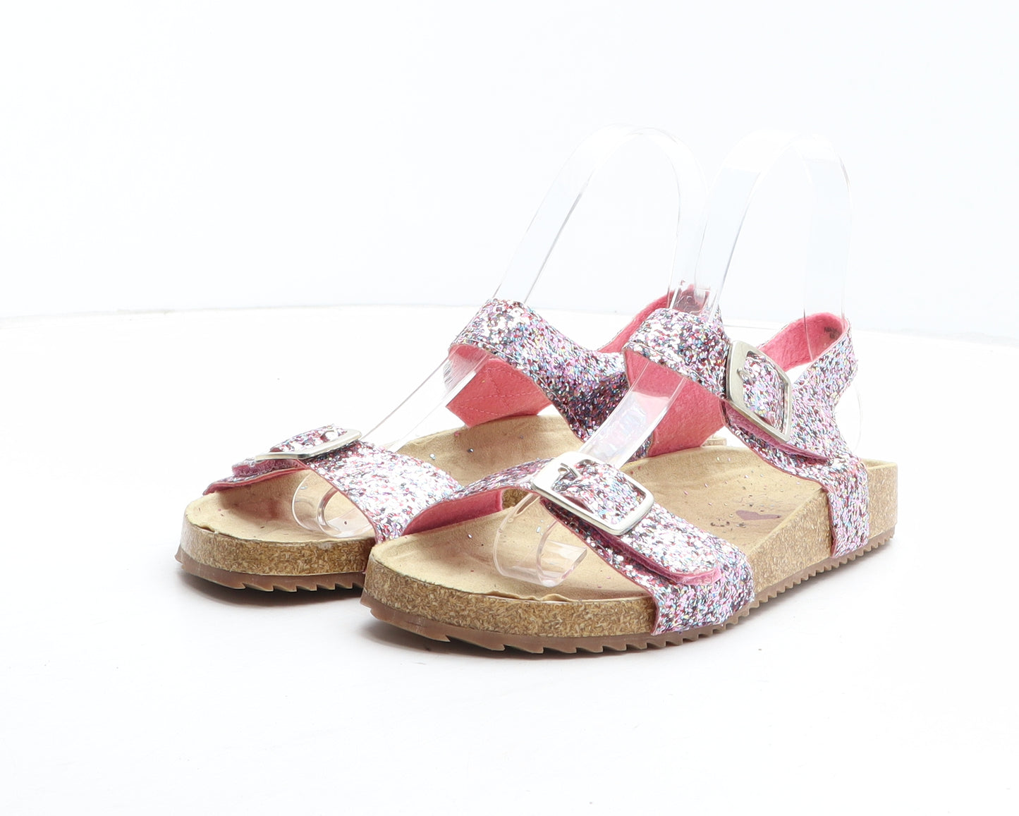 Blue Zoo Girls Pink Synthetic Fisherman Sandal UK 3