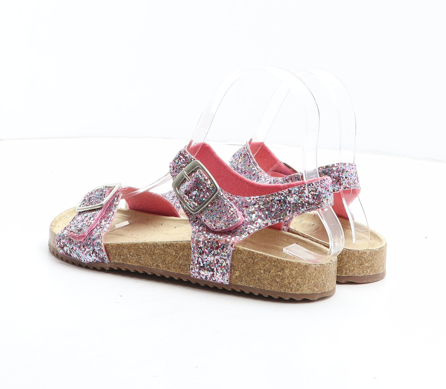Blue Zoo Girls Pink Synthetic Fisherman Sandal UK 3