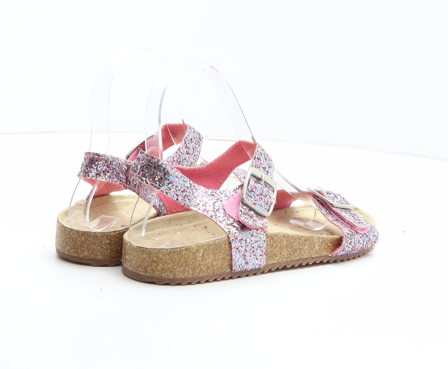 Blue Zoo Girls Pink Synthetic Fisherman Sandal UK 3
