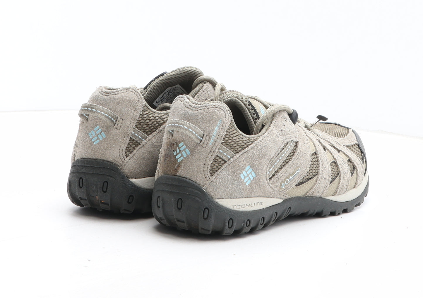 Columbia Womens Beige Fabric Trainer UK