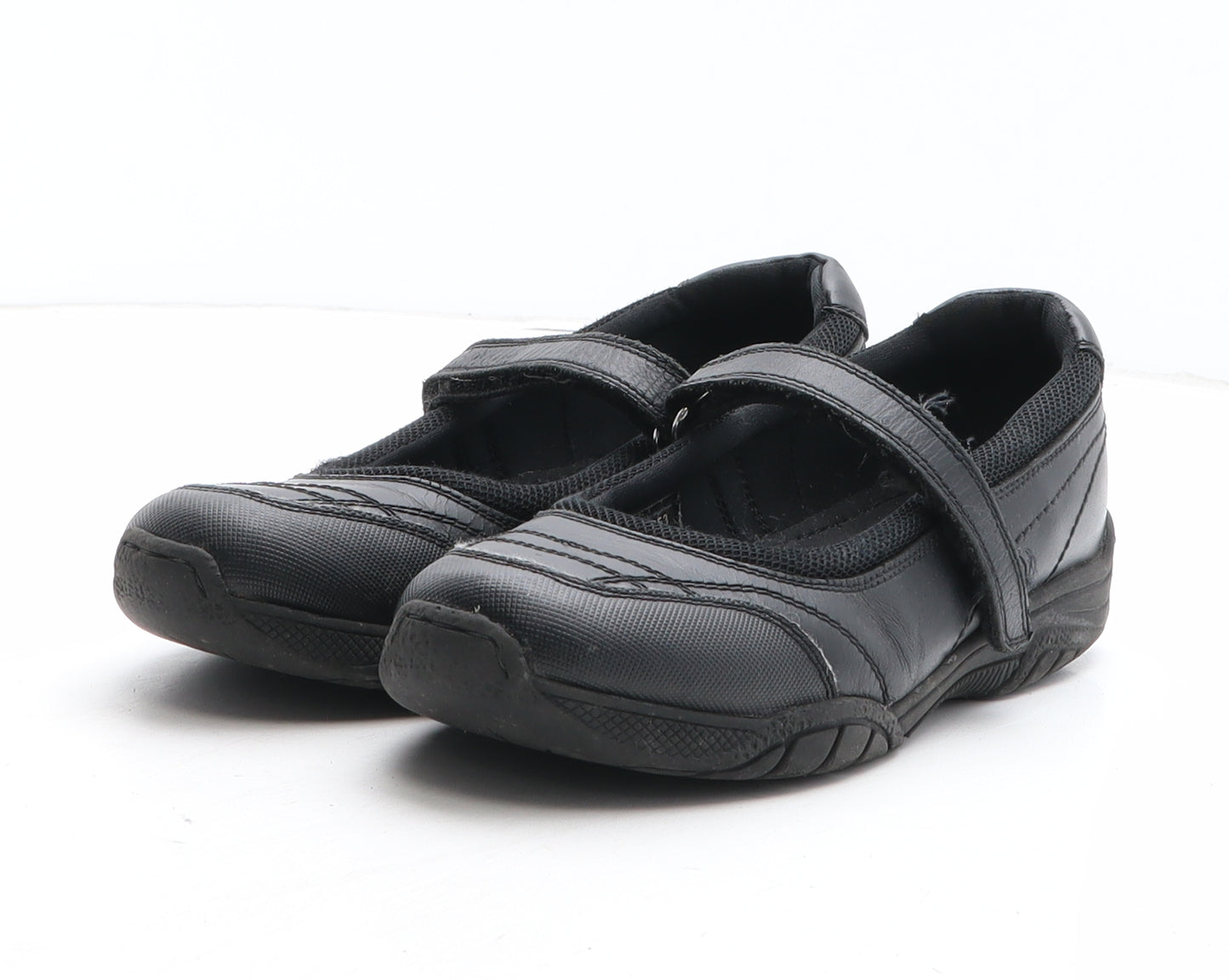 NEXT Girls Black Synthetic Mary Jane Casual UK 2
