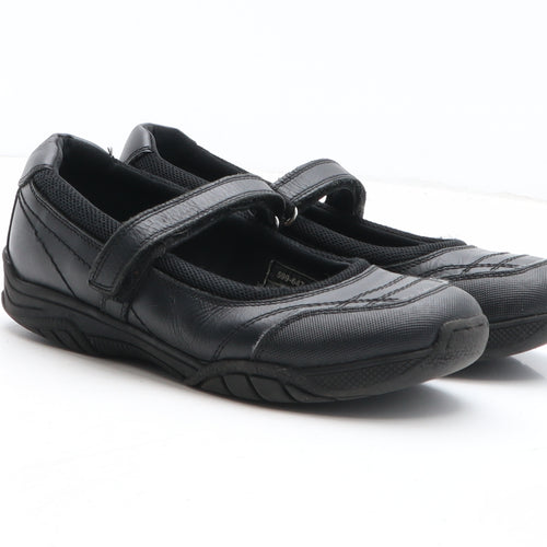 NEXT Girls Black Synthetic Mary Jane Casual UK 2