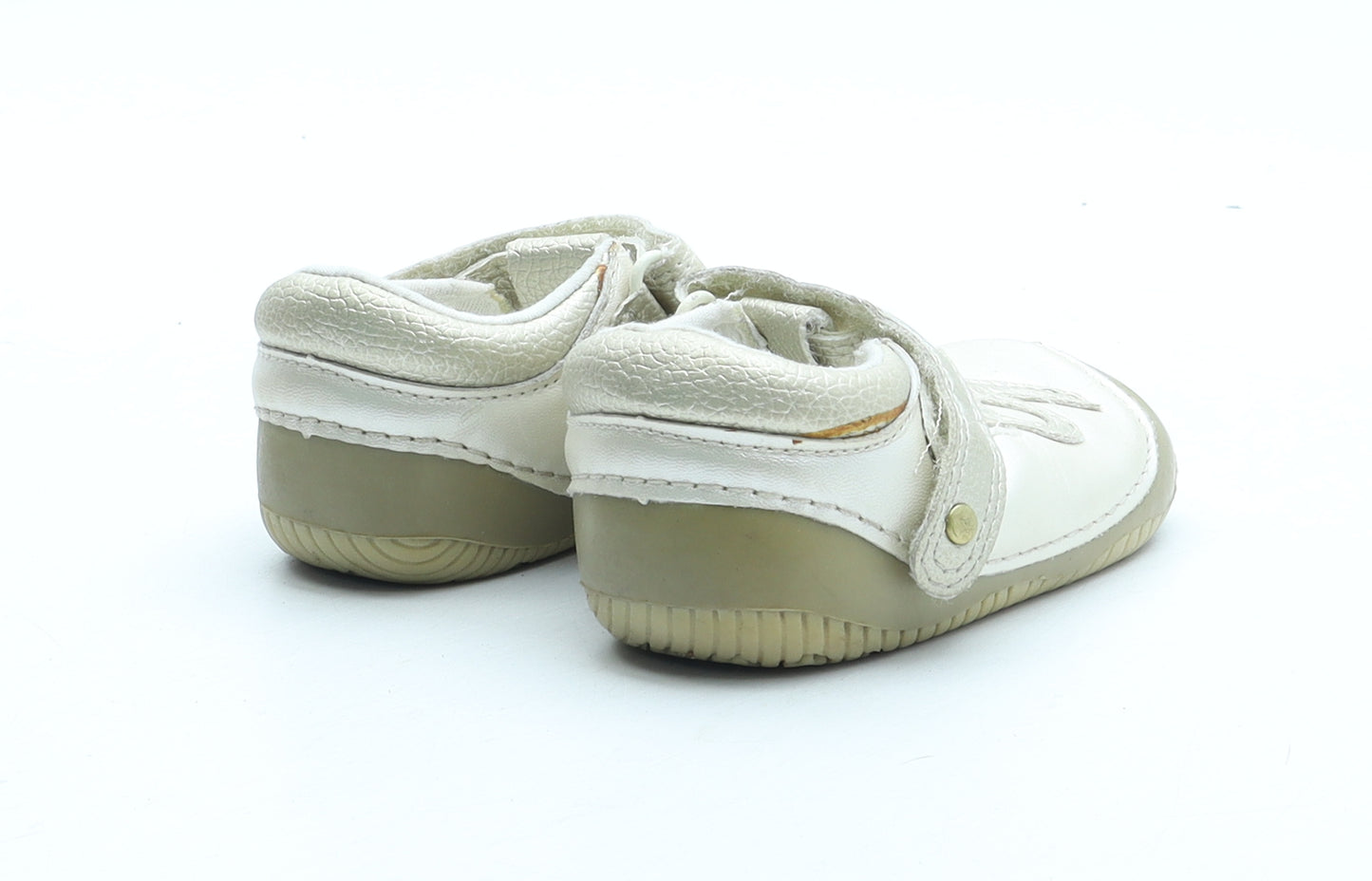 Mothercare Girls Gold Polyester Trainer Casual UK 2 34
