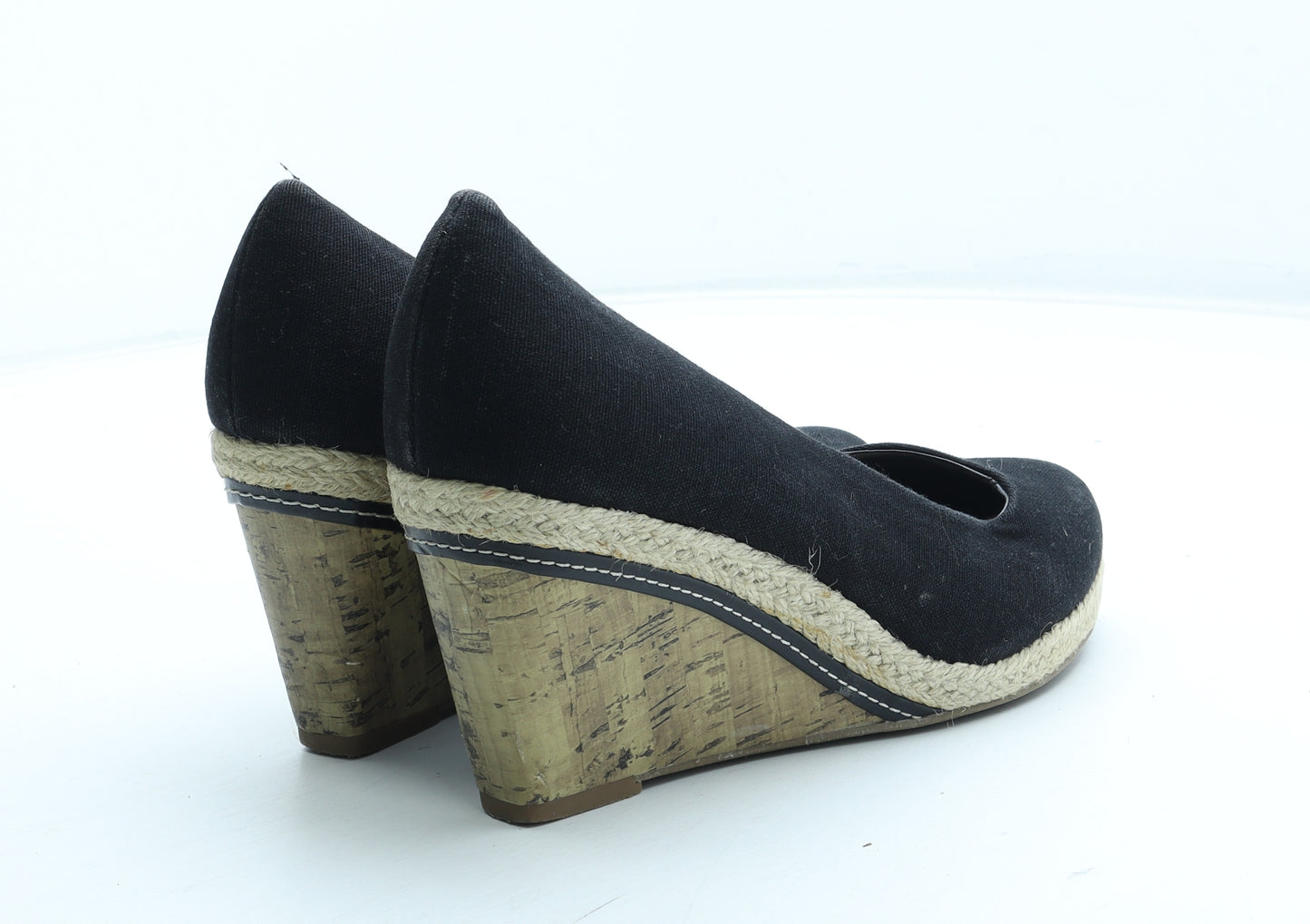 New Look Womens Black Polyester Court Heel UK