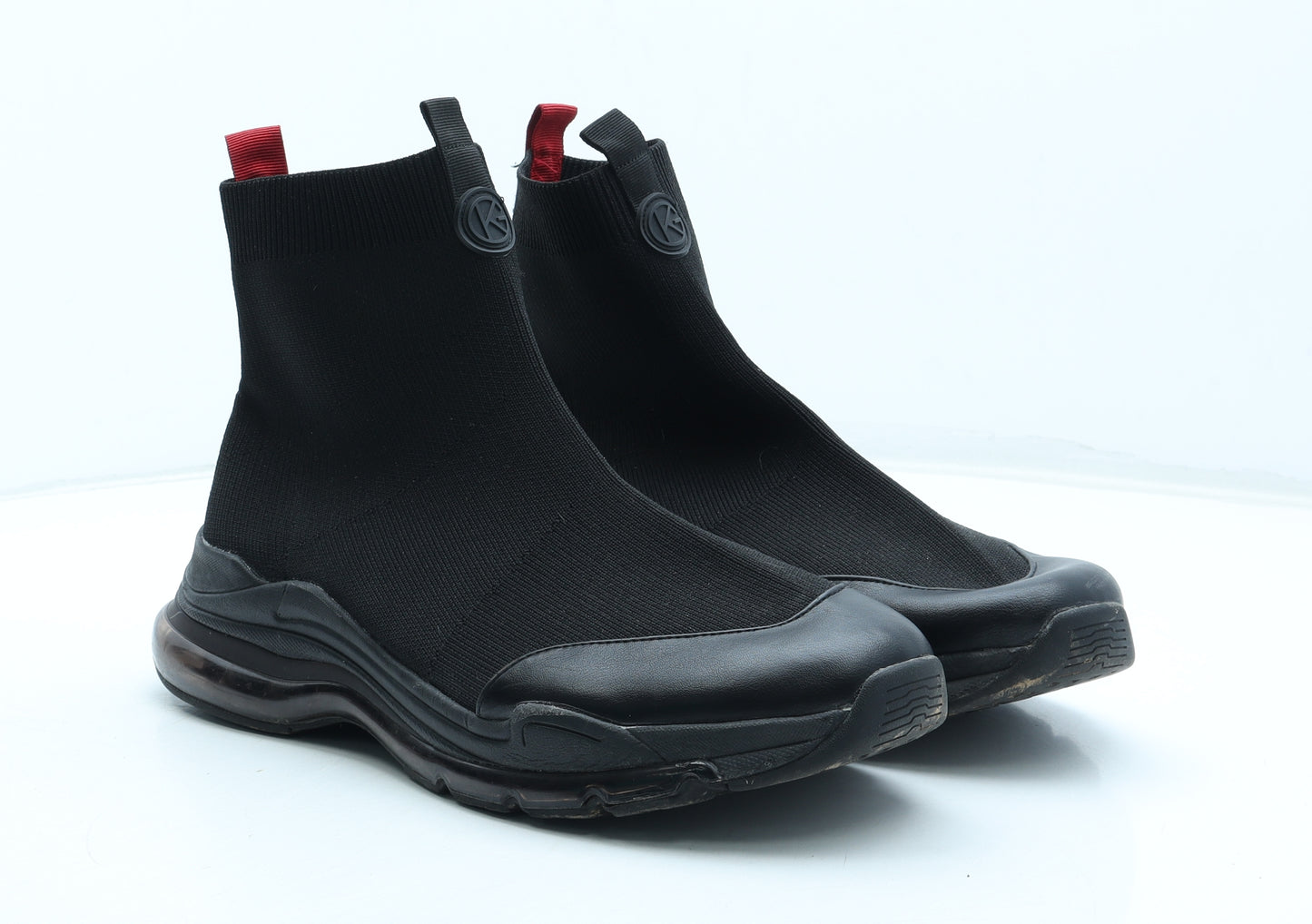 Kurt Geiger Mens Black Polyester Trainer UK 11 45