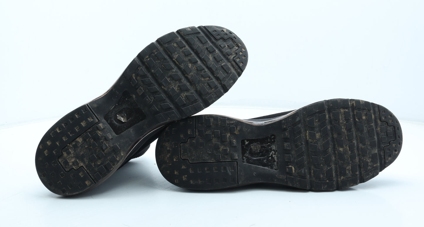 Kurt Geiger Mens Black Polyester Trainer UK 11 45