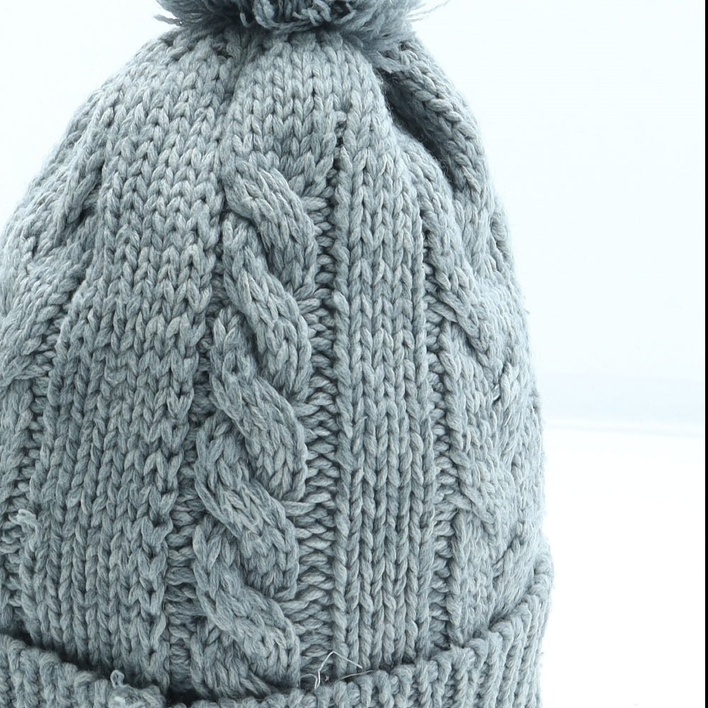 adidas Mens Grey Acrylic Winter Hat One Size