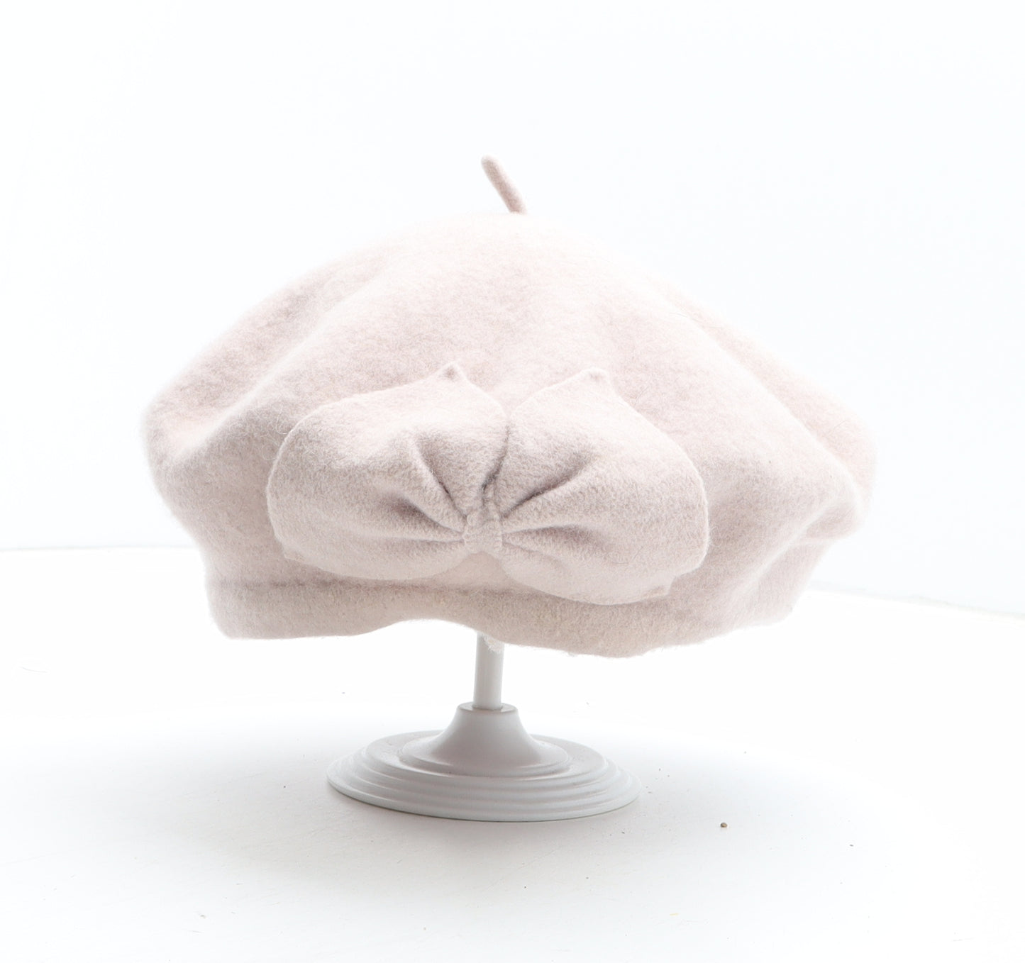 Accessorize Womens Pink Wool Beret One Size