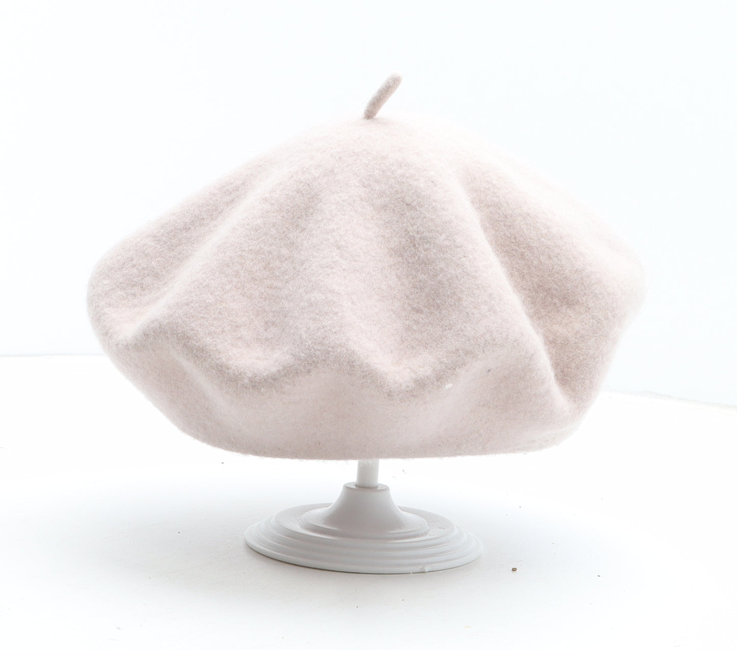 Accessorize Womens Pink Wool Beret One Size