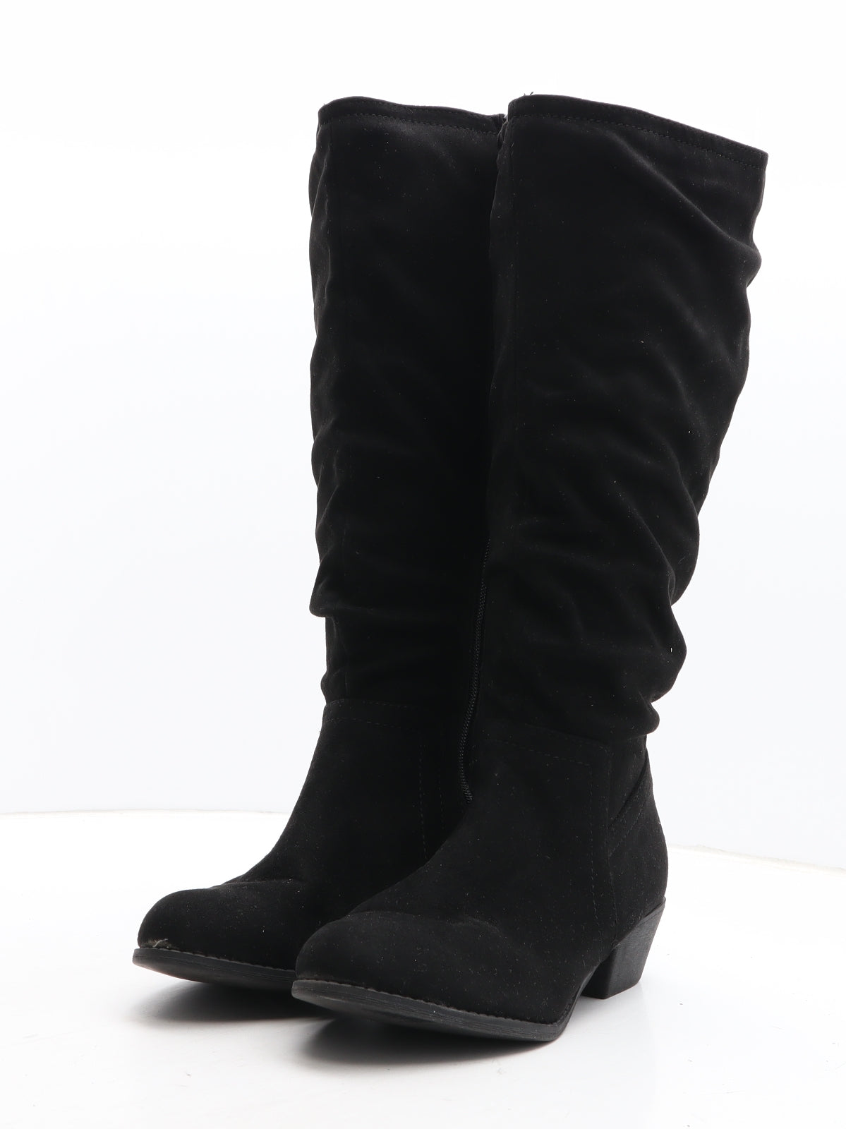 New Look Womens Black Fabric Bootie Boot UK
