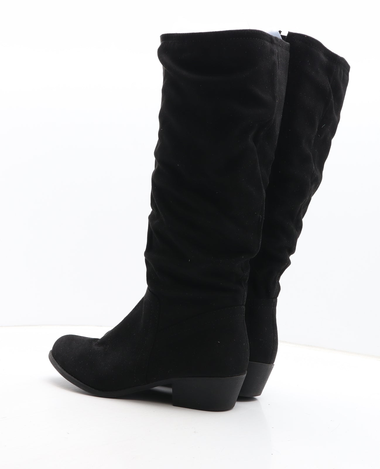 New Look Womens Black Fabric Bootie Boot UK