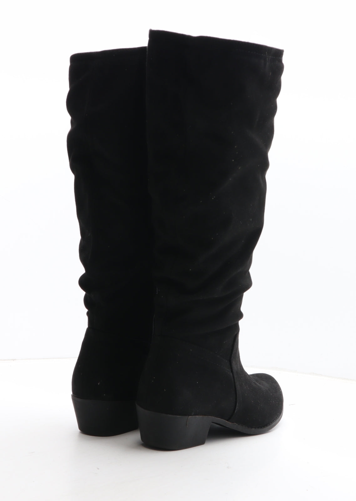 New Look Womens Black Fabric Bootie Boot UK