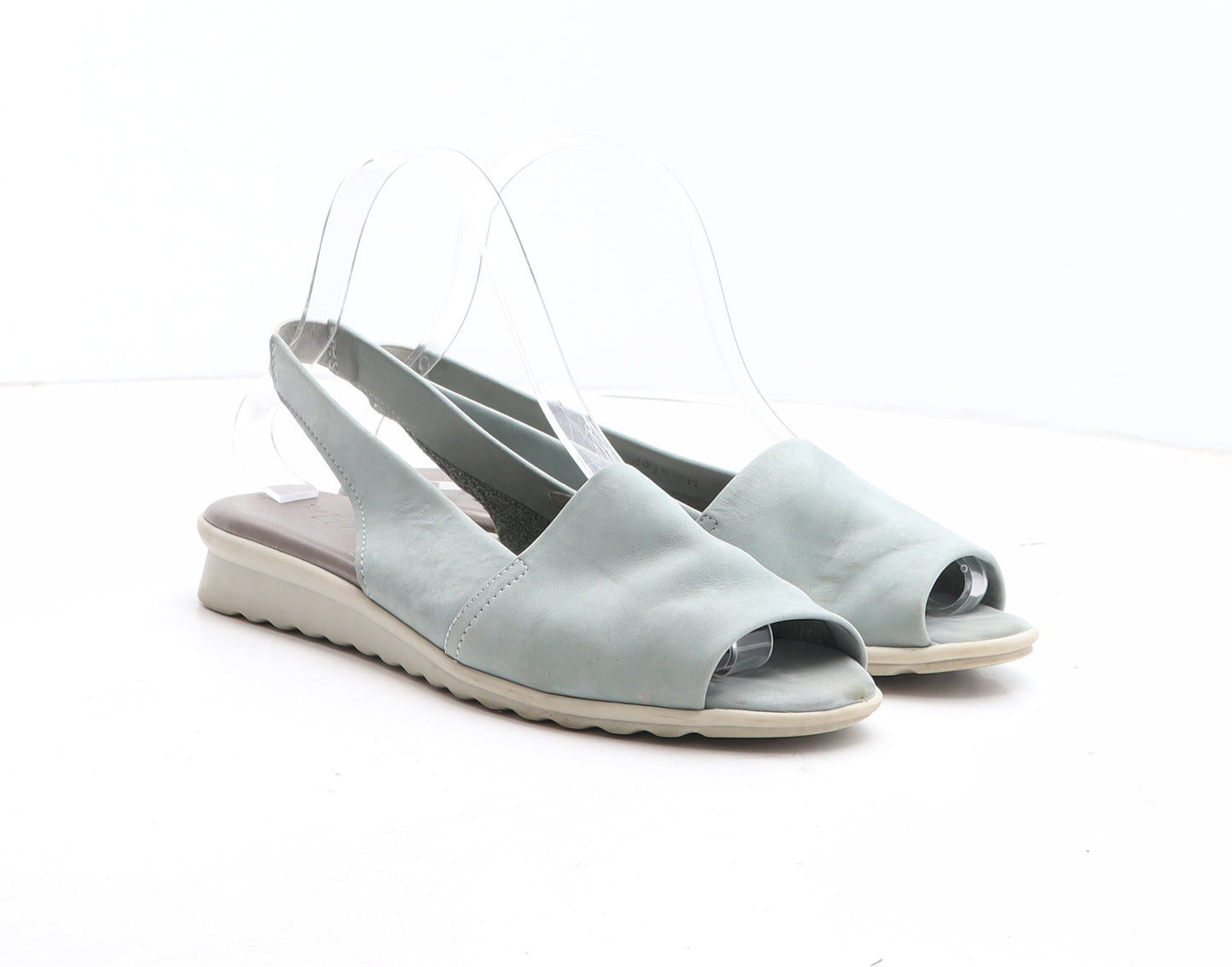 The Flexx Womens Green Synthetic Slingback Sandal UK