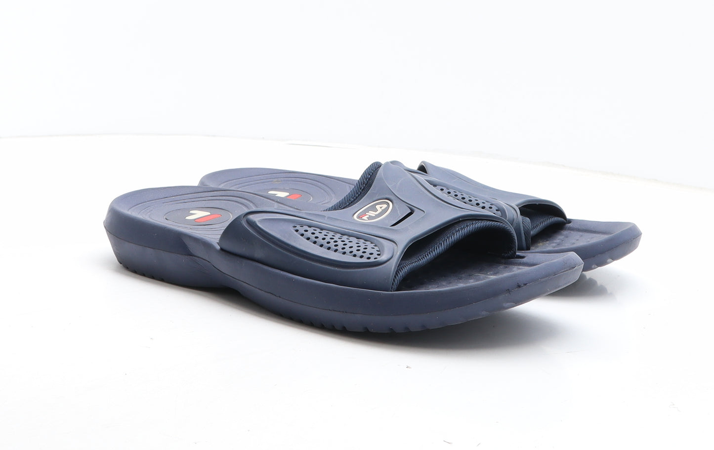 FILA Mens Blue Synthetic Slider Sandal UK 9