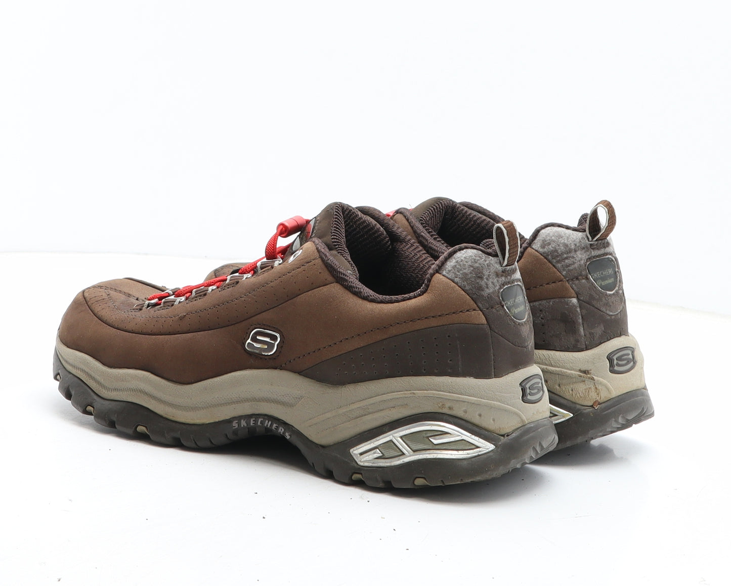 Skechers Womens Brown Synthetic Trainer UK