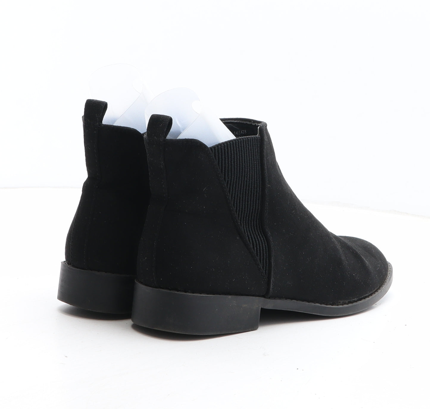 Primark Womens Black Fabric Chelsea Boot UK