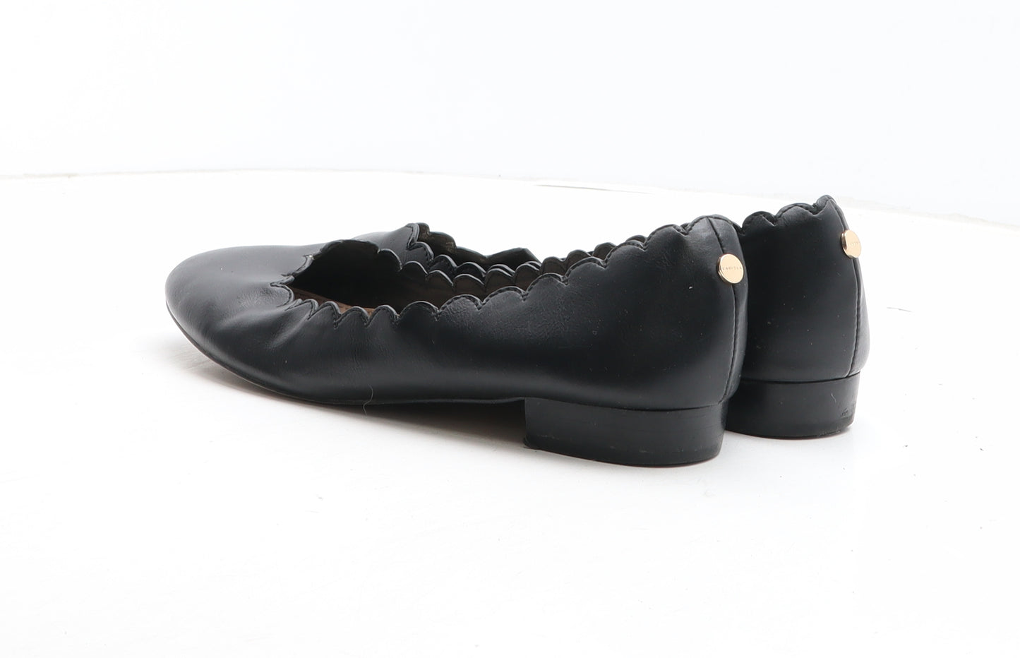 Carvela Womens Black Synthetic Slip On Flat UK - UK Size Estimated 6