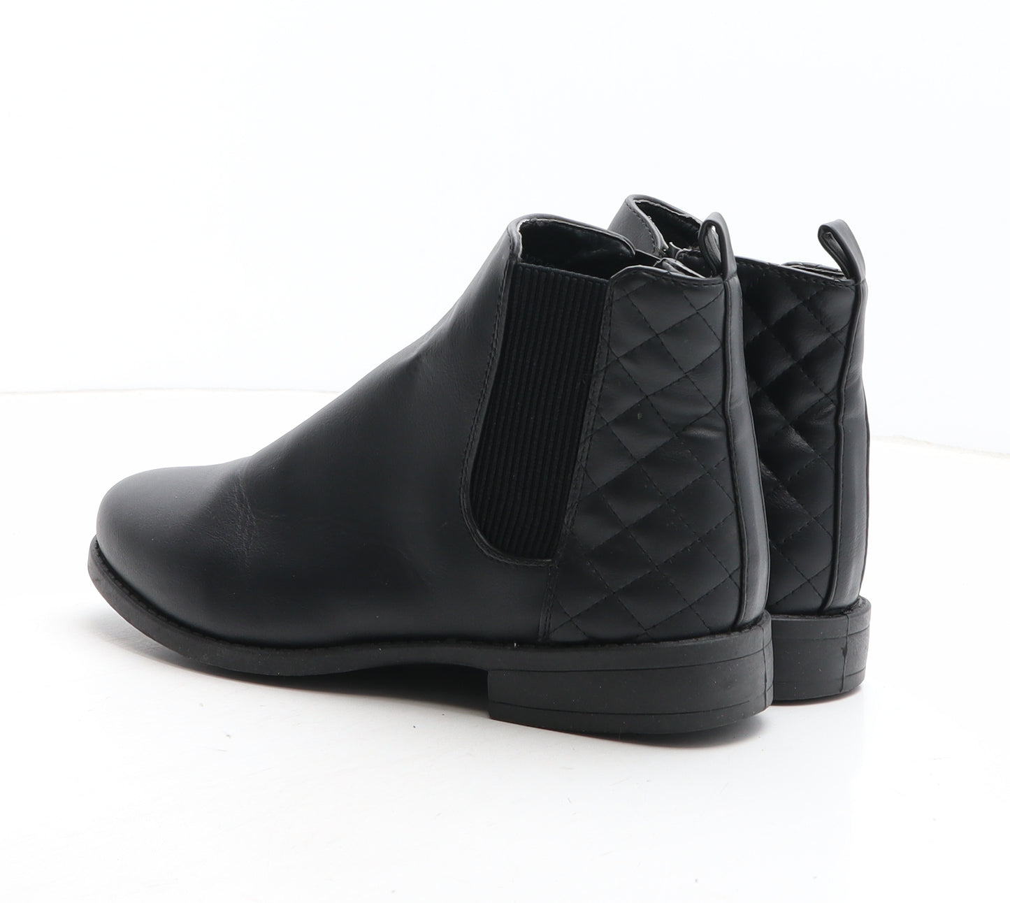 New Look Womens Black Synthetic Chelsea Boot UK