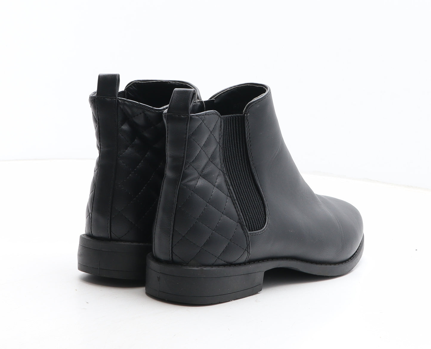 New Look Womens Black Synthetic Chelsea Boot UK