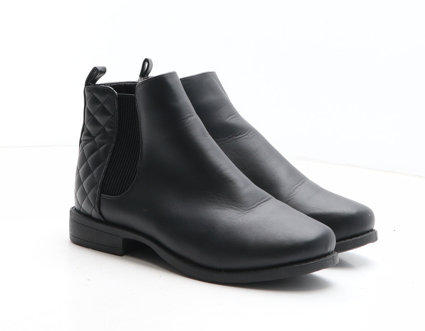New Look Womens Black Synthetic Chelsea Boot UK