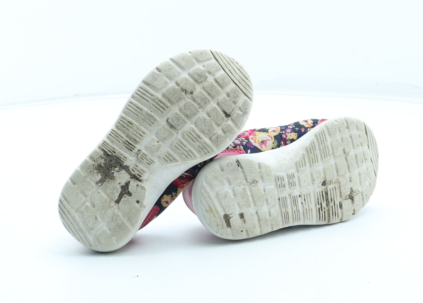 TU Girls Multicoloured Floral Polyester Trainer UK 7 24