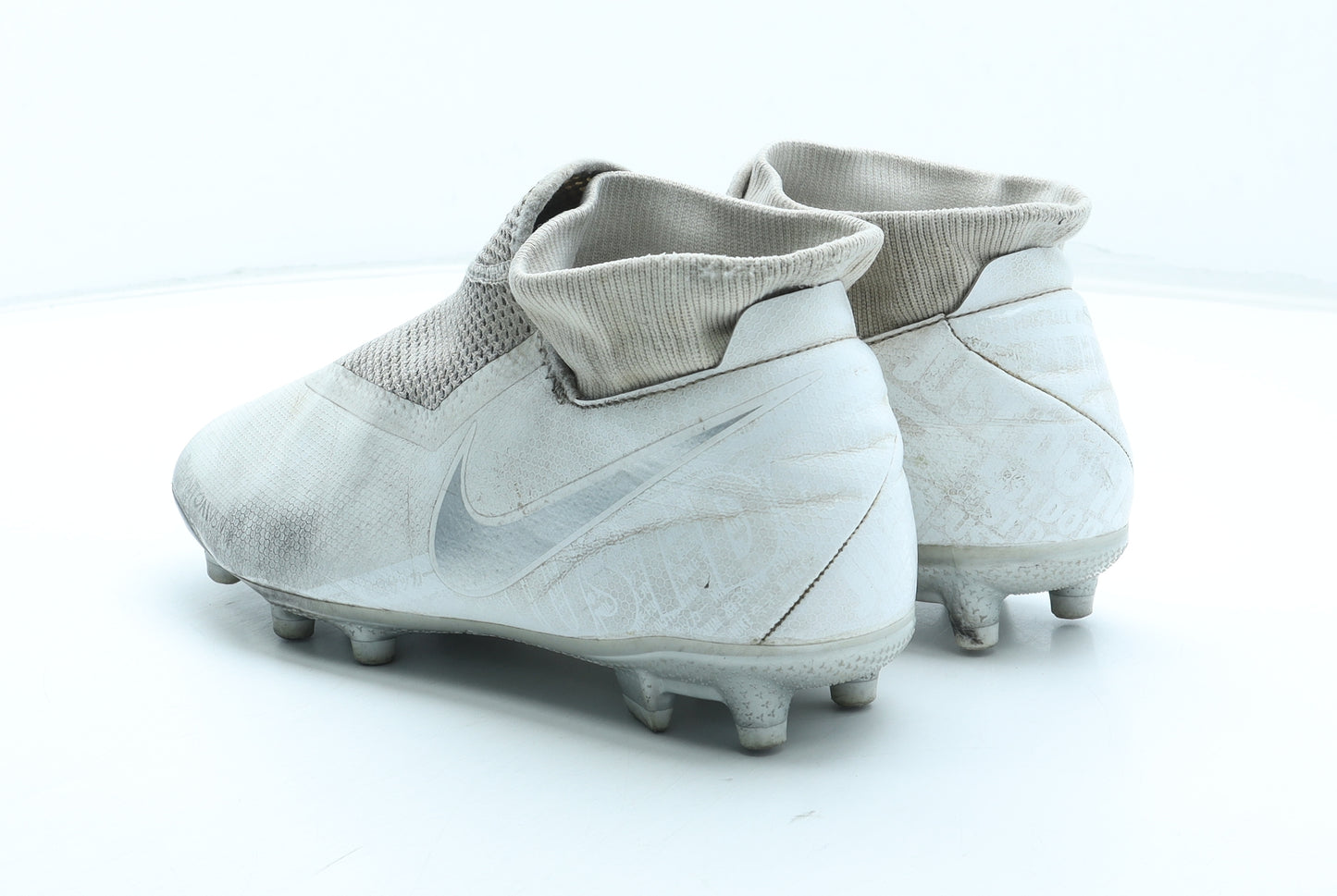 Nike Mens White Polyester Trainer UK 9 43 - Football Boots