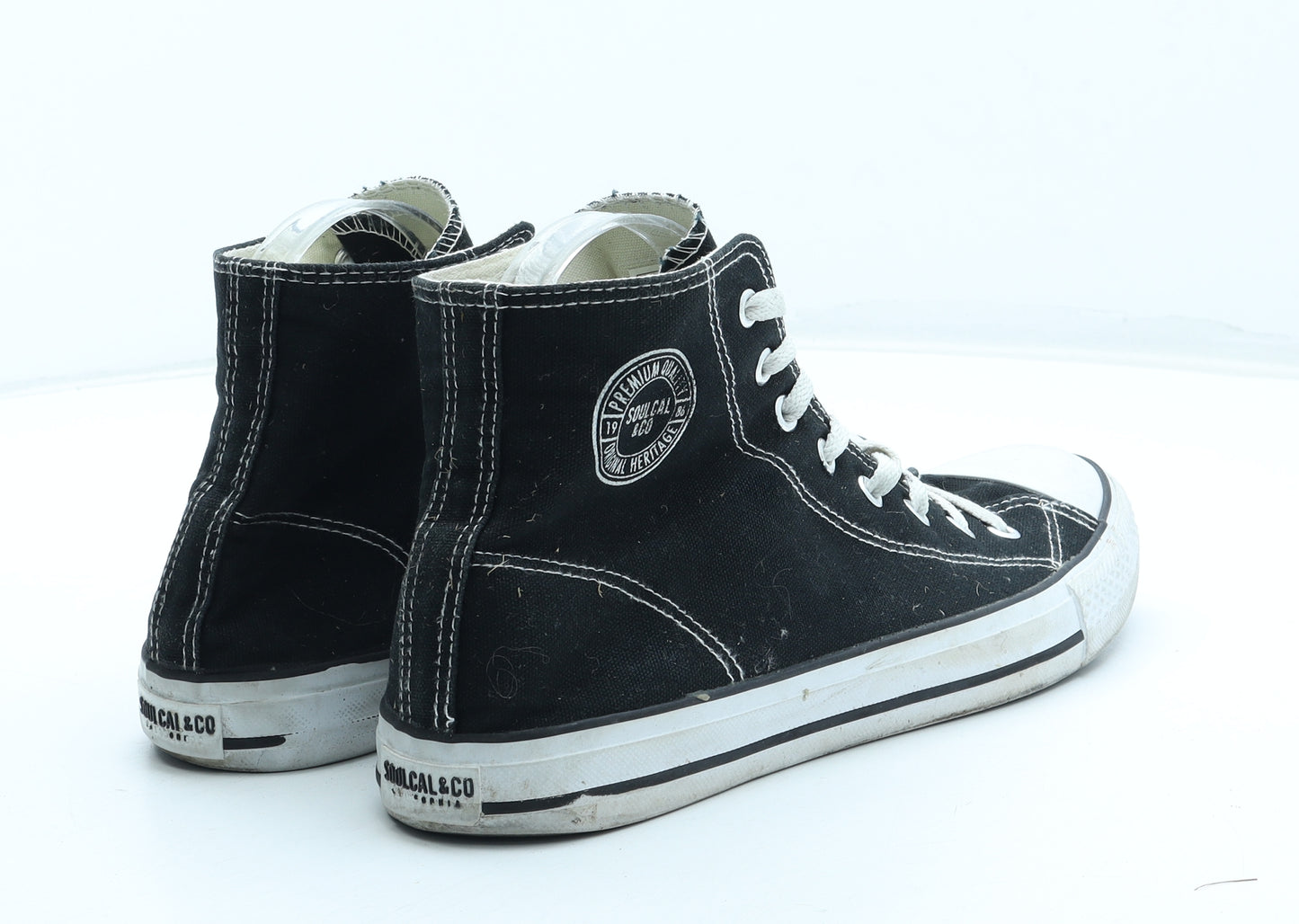 SoulCal&Co Mens Black Polyester Trainer UK 9 43