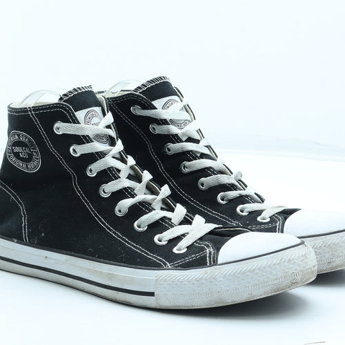 SoulCal&Co Mens Black Polyester Trainer UK 9 43