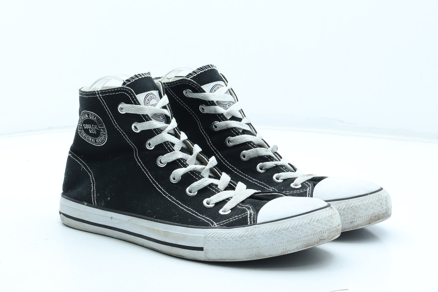 SoulCal&Co Mens Black Polyester Trainer UK 9 43