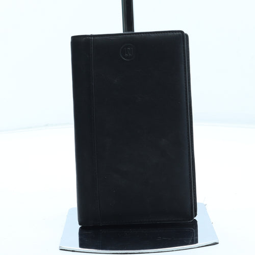 Preworn Mens Black Leather Wallet