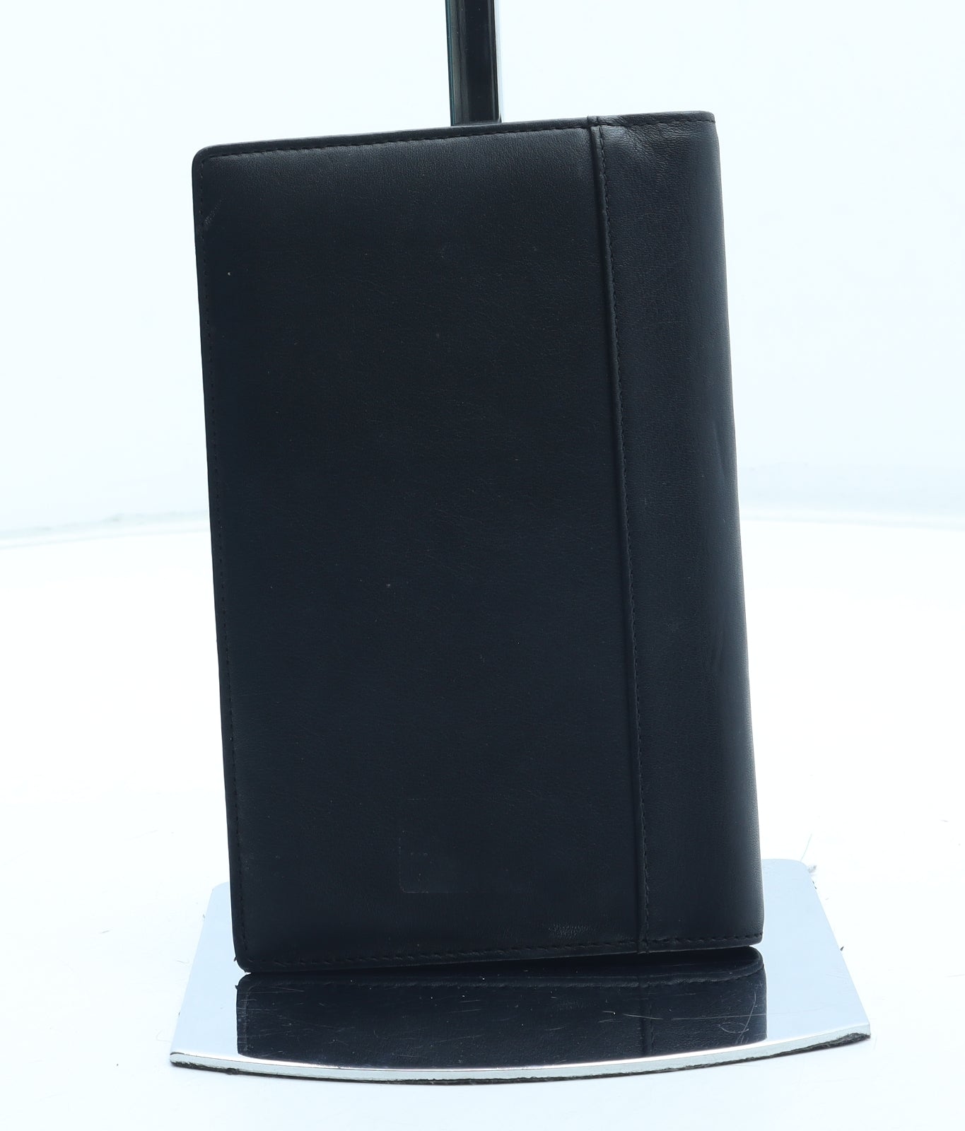 Preworn Mens Black Leather Wallet