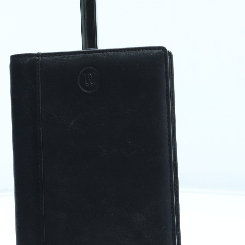 Preworn Mens Black Leather Wallet