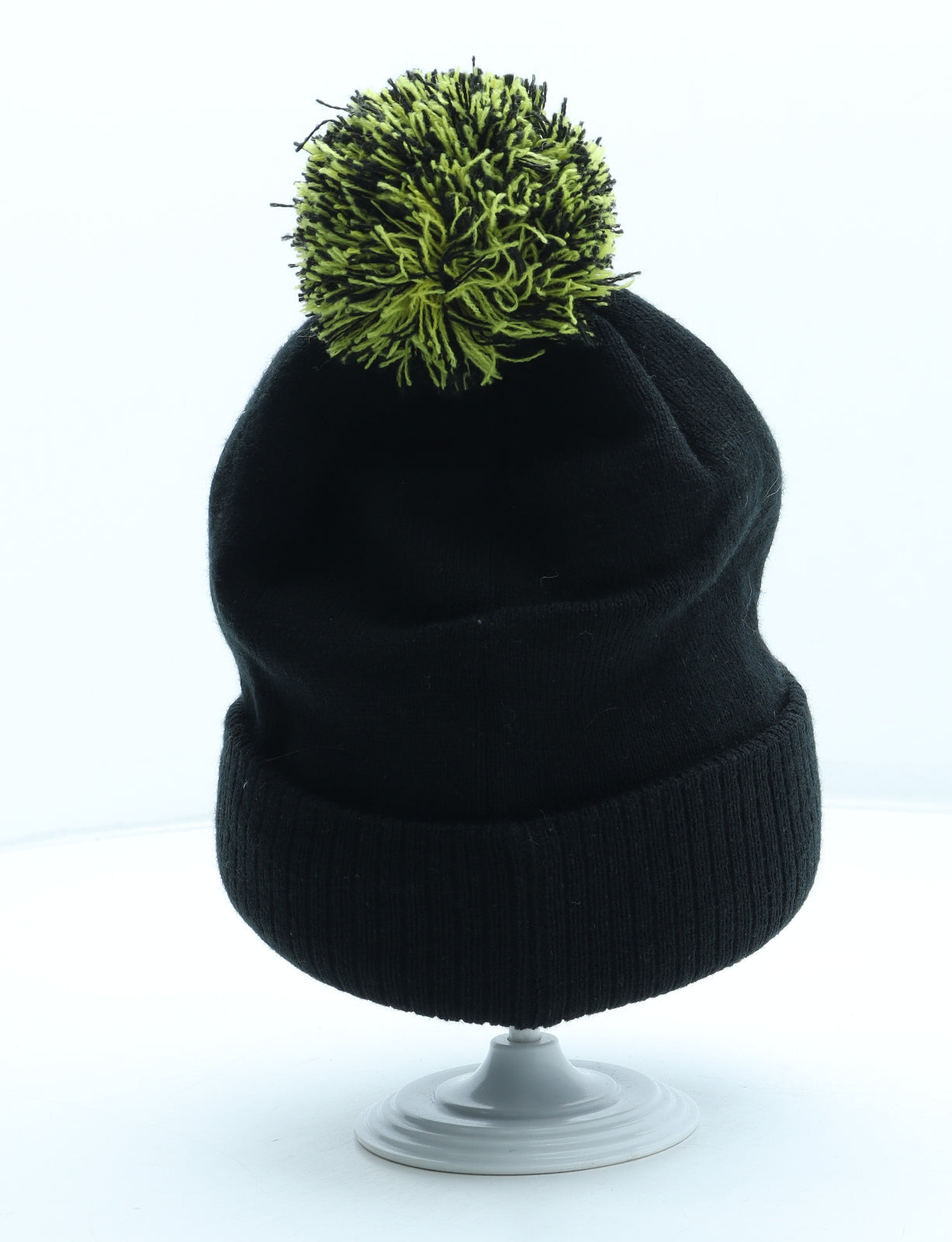 Snowstar Mens Black Acrylic Winter Hat One Size - MP FIT