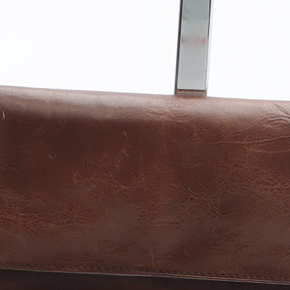 Debenhams Womens Brown Leather Bow Tie Wallet Size S