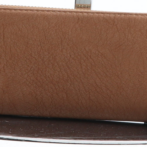 NEXT Womens Brown Polyurethane Bow Tie Wallet Size M