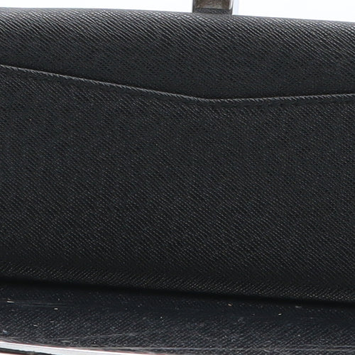 Atmosphere Womens Black Polyurethane Bow Tie Wallet Size M