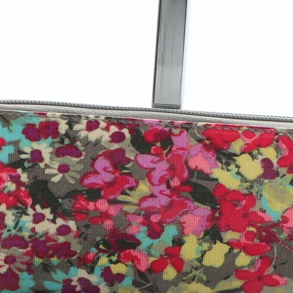 Accessorize Womens Multicoloured Floral Polyurethane Bow Tie Wallet Size M