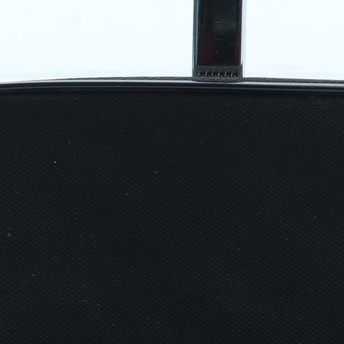Preworn Womens Black Polyester Bow Tie Wallet Size S