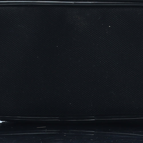 Preworn Womens Black Polyester Bow Tie Wallet Size S