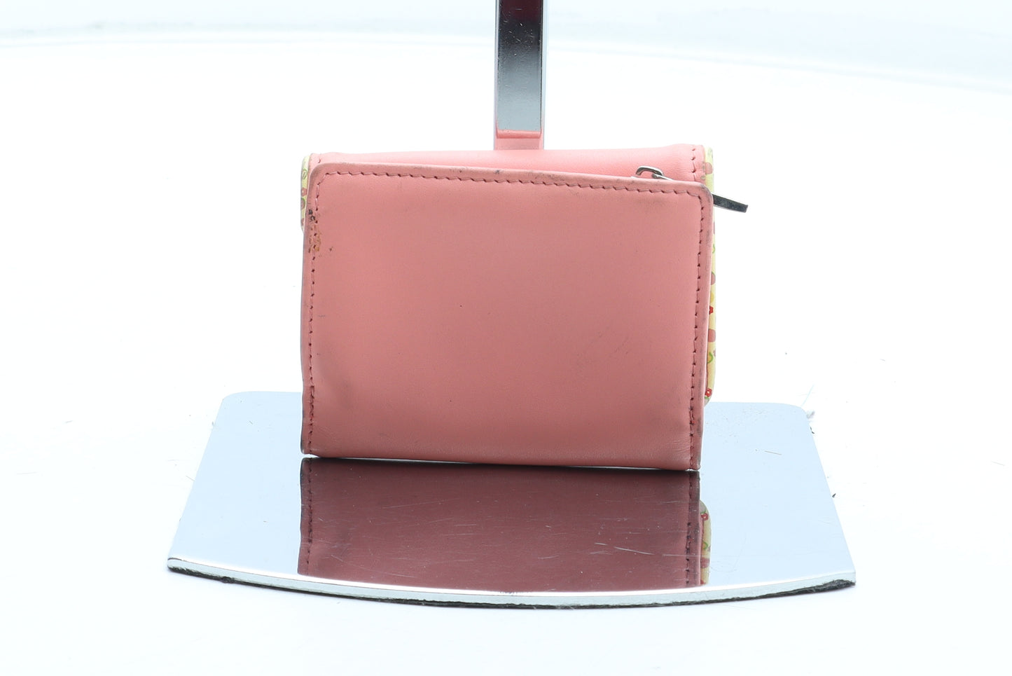 Fiorelli Womens Pink Polyurethane Bow Tie Wallet Size S