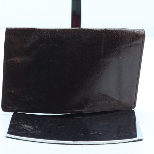 Preworn Mens Brown Leather Wallet