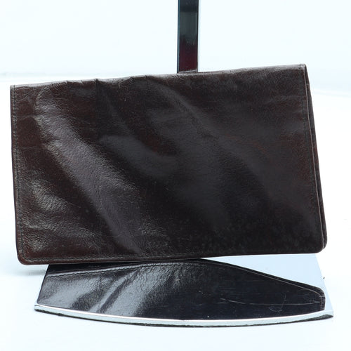 Preworn Mens Brown Leather Wallet