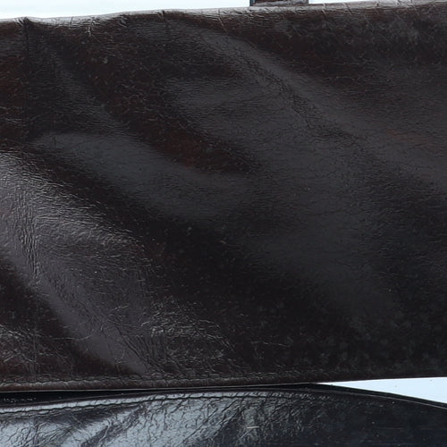 Preworn Mens Brown Leather Wallet