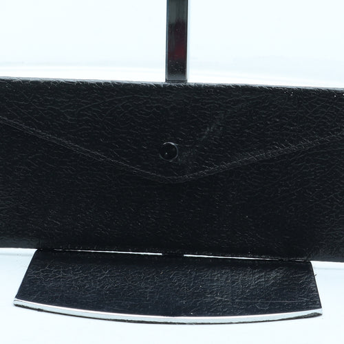 Preworn Mens Black Leather Wallet