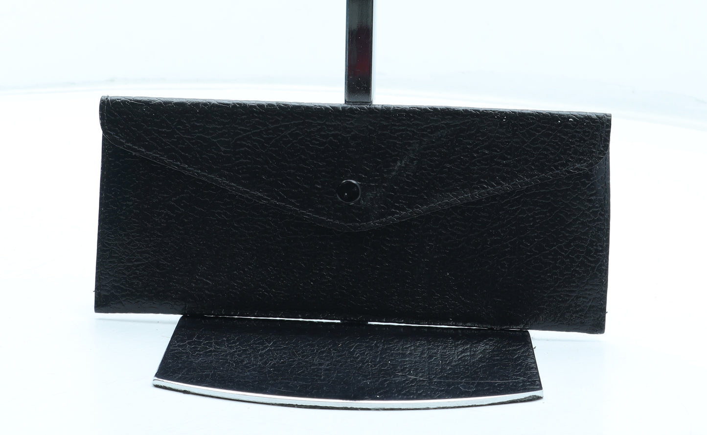 Preworn Mens Black Leather Wallet