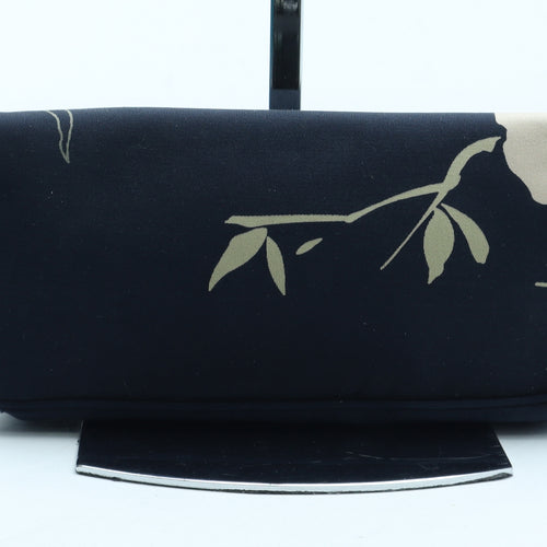 Coast Womens Blue Floral Polyester Clutch Size Small