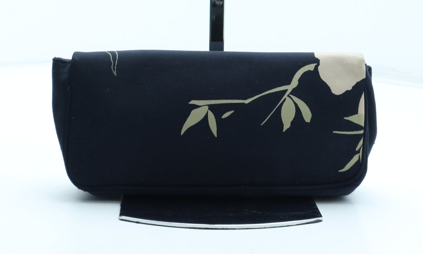 Coast Womens Blue Floral Polyester Clutch Size Small